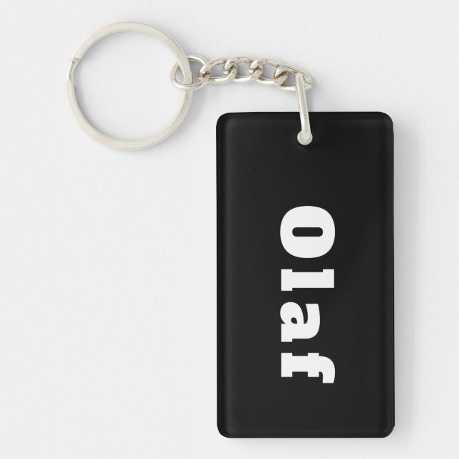Olaf Keychain (Front)