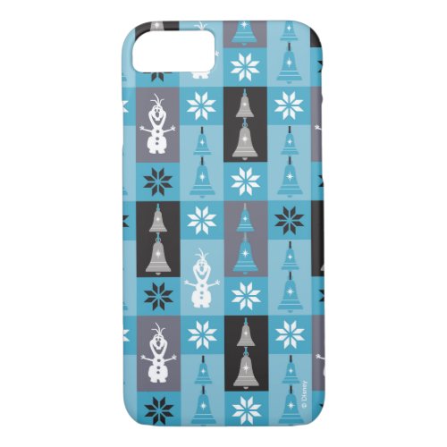 Olaf  Let the Holidays Begin Pattern iPhone 87 Case