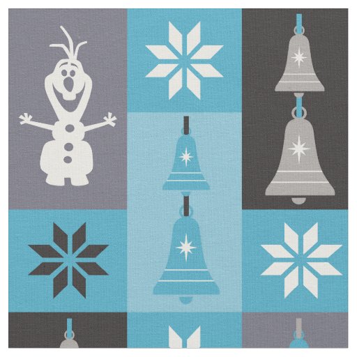 Olaf | Let the Holiday's Begin Pattern Fabric