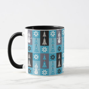Olaf   Let the Holiday's Begin Pattern Mug