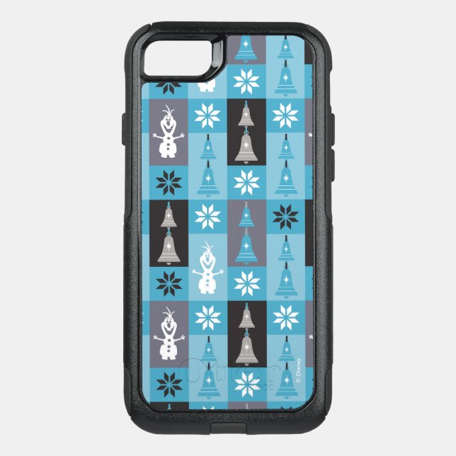 Olaf | Let the Holiday's Begin Pattern Otterbox iPhone Case (Back)