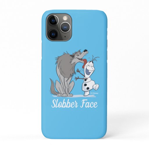 Olaf Licked By Wolf iPhone 11 Pro Case