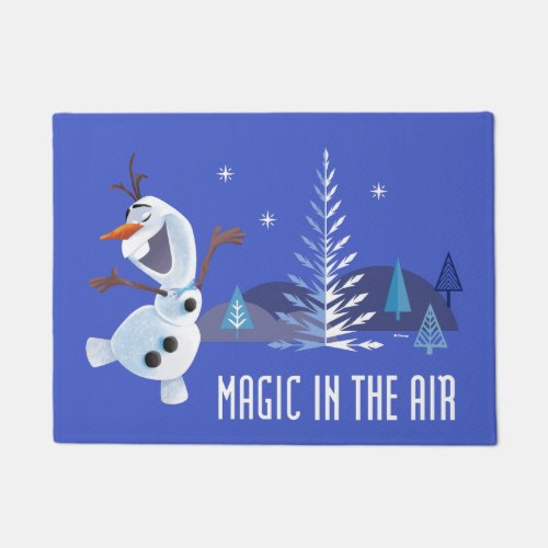 Olaf  Magic in the Air Doormat