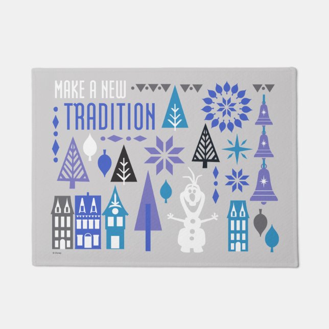 Olaf | Make a New Tradition Doormat (Front)