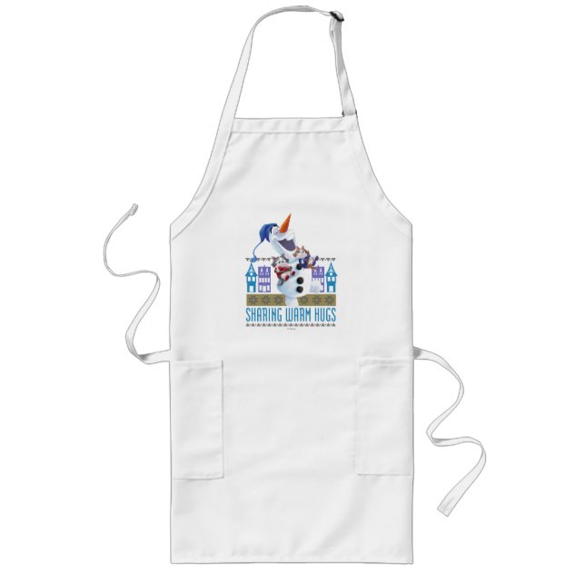 Olaf | Sharing Warm Hugs Long Apron (Front)