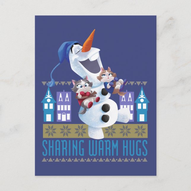 Olaf | Sharing Warm Hugs Postcard (Front)