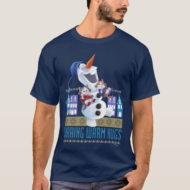 Olaf | Sharing Warm Hugs T-Shirt (Front)