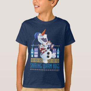 Olaf   Sharing Warm Hugs T-Shirt