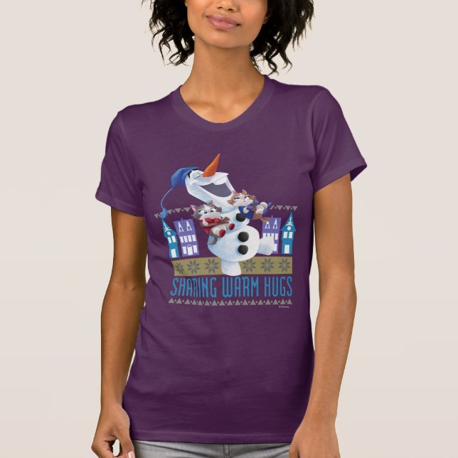 Olaf | Sharing Warm Hugs T-Shirt (Front)