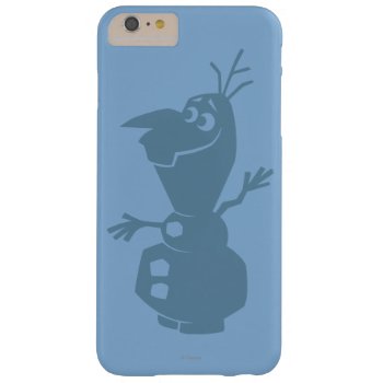 Olaf | Silhouette Barely There Iphone 6 Plus Case by frozen at Zazzle