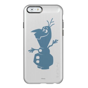 Olaf | Silhouette Incipio Feather Shine Iphone 6 Case by frozen at Zazzle