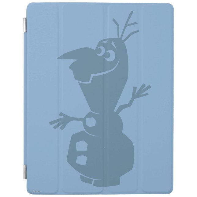 Olaf | Silhouette iPad Smart Cover (Front)