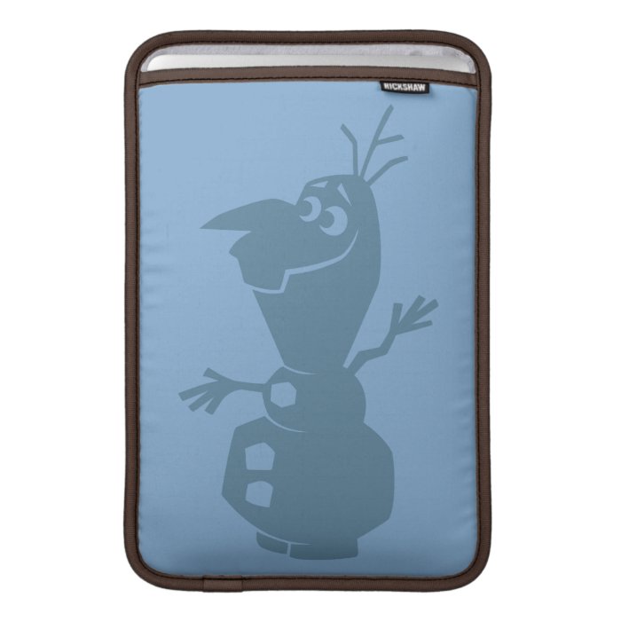 Olaf Silhouette MacBook Sleeves