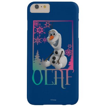 Olaf | Sitting Barely There Iphone 6 Plus Case by frozen at Zazzle