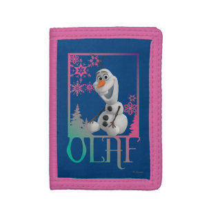 Olaf   Sitting Tri-fold Wallet