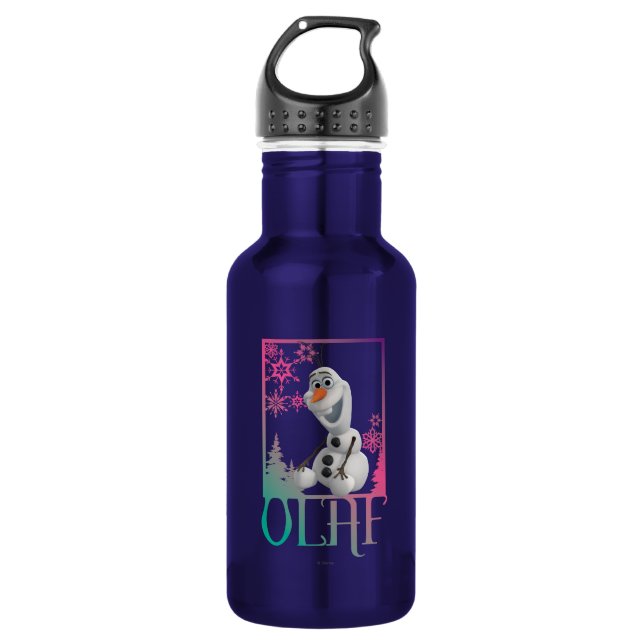 Olaf | Sitting Water Bottle (Front)
