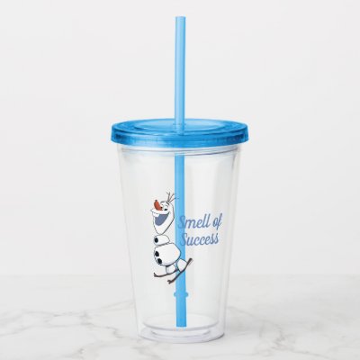 Olaf Skiing Acrylic Tumbler