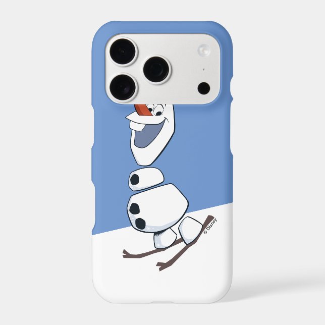 Olaf Skiing Iphone Case (Back)