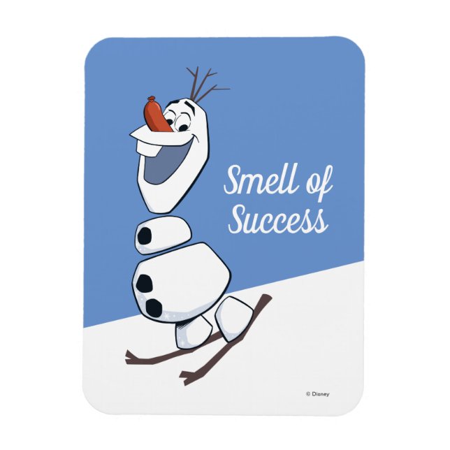 Olaf Skiing Magnet (Vertical)