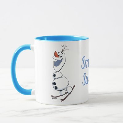 Olaf Skiing Mug