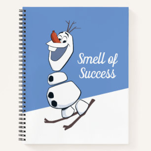Olaf Skiing Notebook