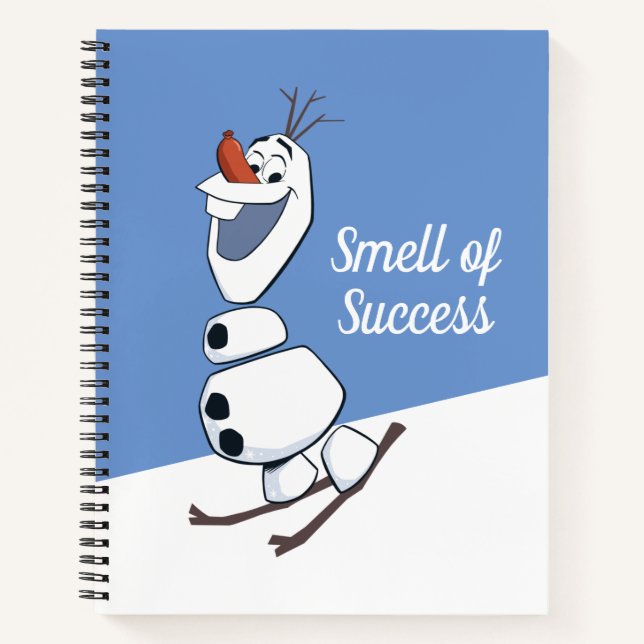 Olaf Skiing Notebook (Front)