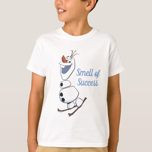 Olaf Skiing T-Shirt (Front)