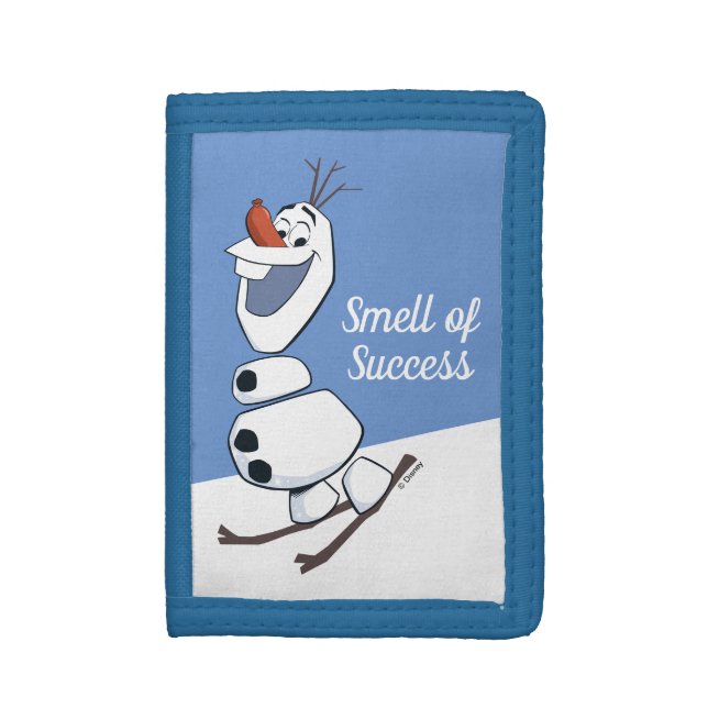 Olaf Skiing Trifold Wallet (Front Vertical)