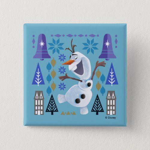 Olaf  Snow Magic Button