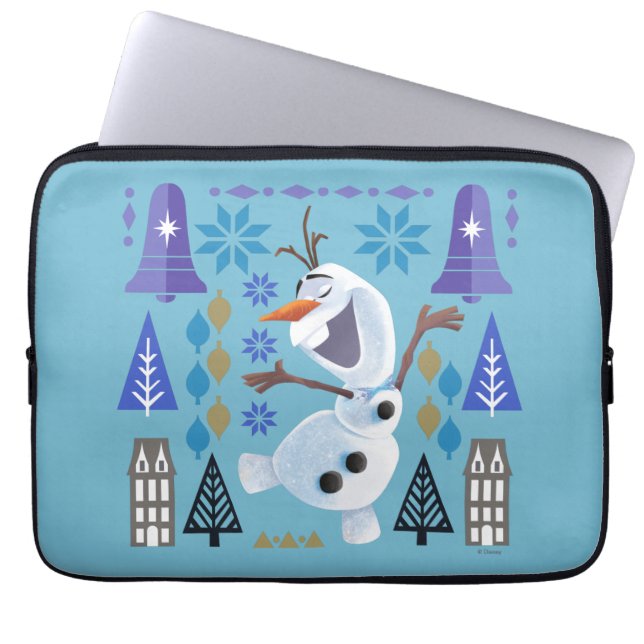 Olaf | Snow Magic Laptop Sleeve (Front)