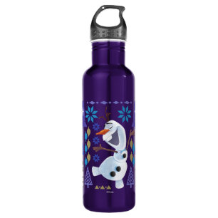 Olaf Snow Magic Stainless Steel Water Bottle