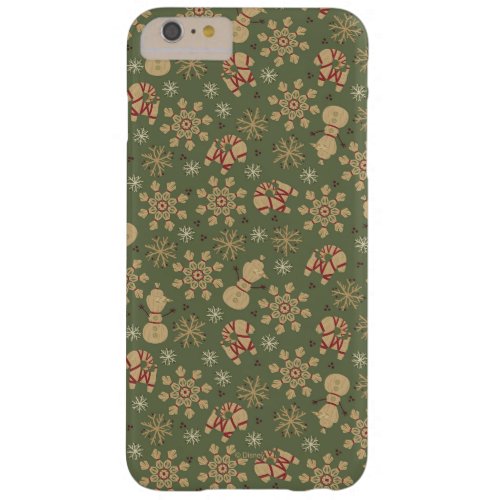 Olaf   Snowflakes and Magic Pattern Barely There iPhone 6 Plus Case