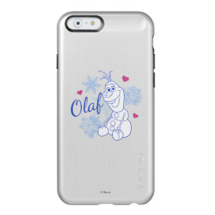 Olaf   Snowflakes Incipio Feather Shine iPhone 6 Case