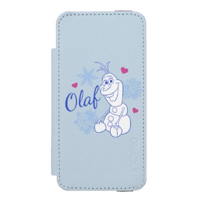 Olaf | Snowflakes iPhone SE/5/5s Wallet Case