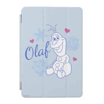 Olaf | Snowflakes Ipad Mini Cover by frozen at Zazzle