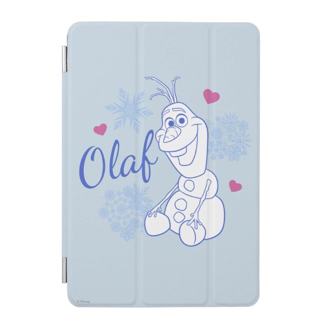 Olaf | Snowflakes iPad Mini Cover (Front)