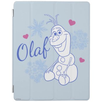 Olaf | Snowflakes Ipad Smart Cover by frozen at Zazzle