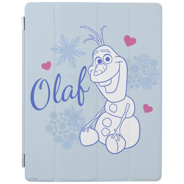 Olaf | Snowflakes iPad Smart Cover (Front)