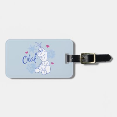 Olaf | Snowflakes Luggage Tag