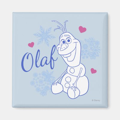 Olaf | Snowflakes Magnet