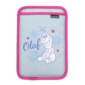Olaf | Snowflakes Sleeve For iPad Mini (Front)