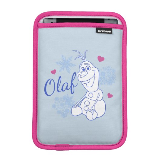 Olaf | Snowflakes Sleeve For iPad Mini (Front Device)