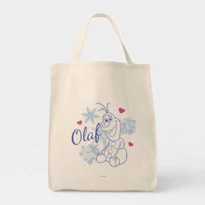 Olaf | Snowflakes Tote Bag