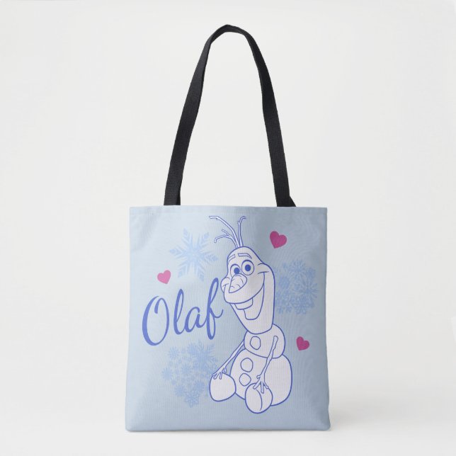 Olaf | Snowflakes Tote Bag (Front)
