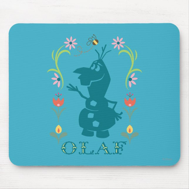 Olaf | Summer Fever Mouse Pad (Front)