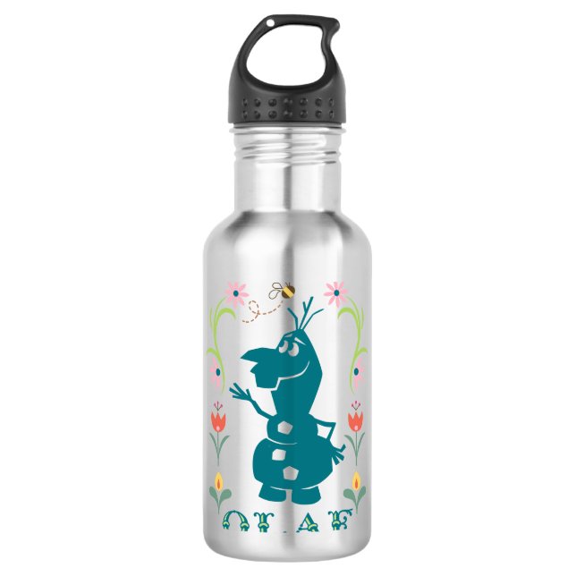 Olaf | Summer Fever Stainless Steel Water Bottle (Front)