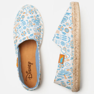 Olaf Summer Icon Pattern Espadrilles