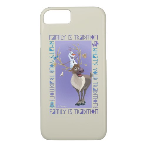 Olaf  Sven  Family is Tradition iPhone 87 Case