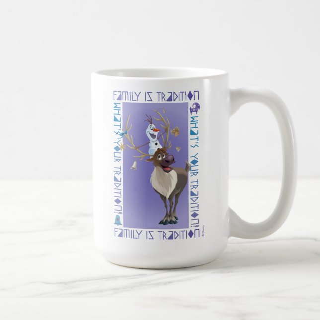Olaf & Sven | Family is Tradition Coffee Mug (Right)