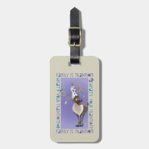 Olaf & Sven   Family is Tradition Luggage Tag